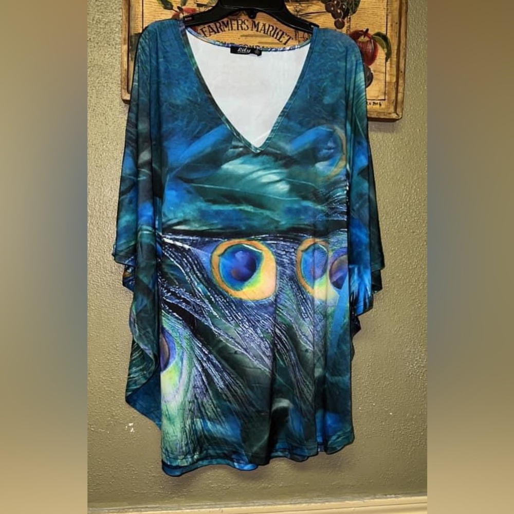 Beautiful peacock blouse